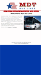 Mobile Screenshot of mdtbuslines.com